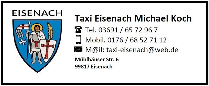 Logo: Taxi & Mietwagenbetrieb Michael Koch