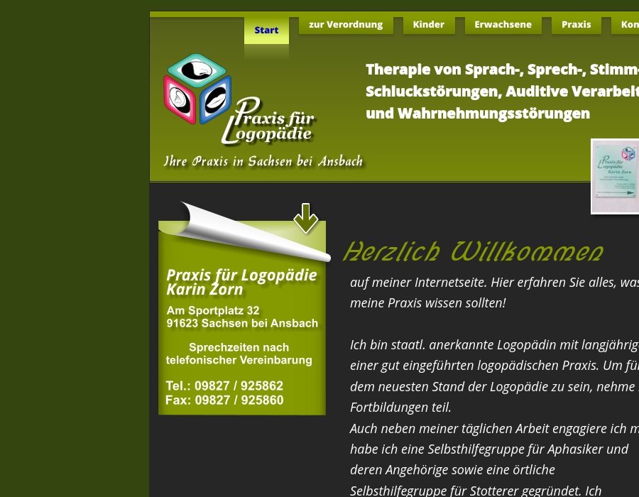 Praxis für Logopädie Karin Zorn
