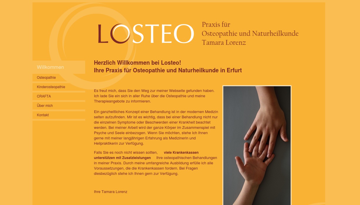 Praxis für Osteopathie und Naturheilkunde - Lorenz Tamara