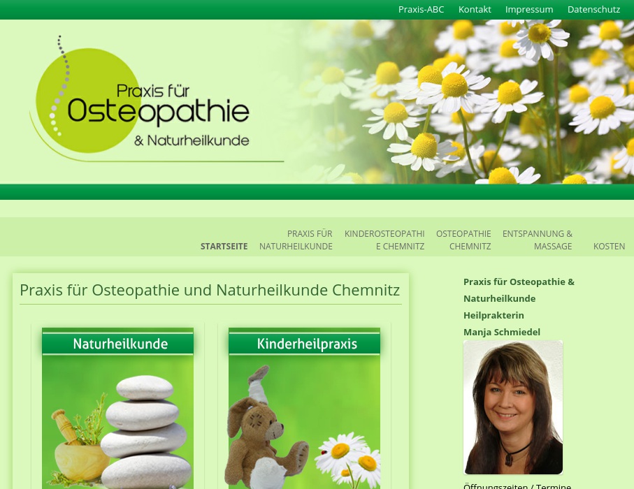 Schmiedel Manja Osteopathische Therapie