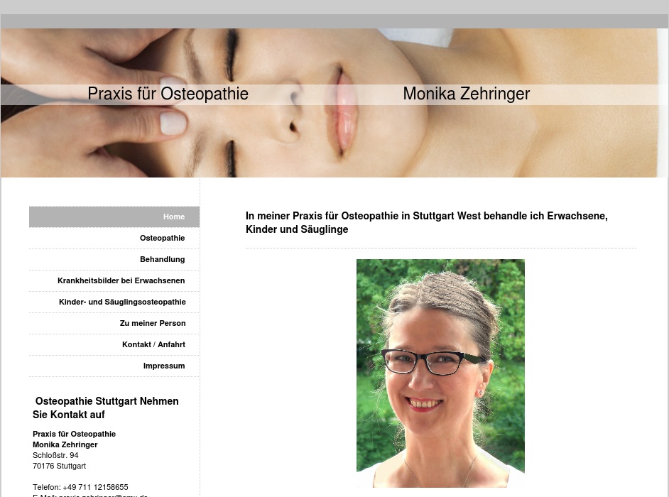 Praxis für Osteopathie Monika Zehringer
