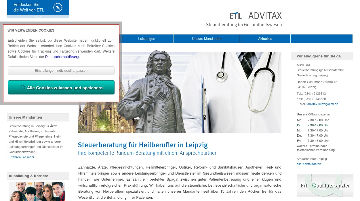 ADVITAX Steuerberatungsgesellschaft mbH Niederlassung Leipzig