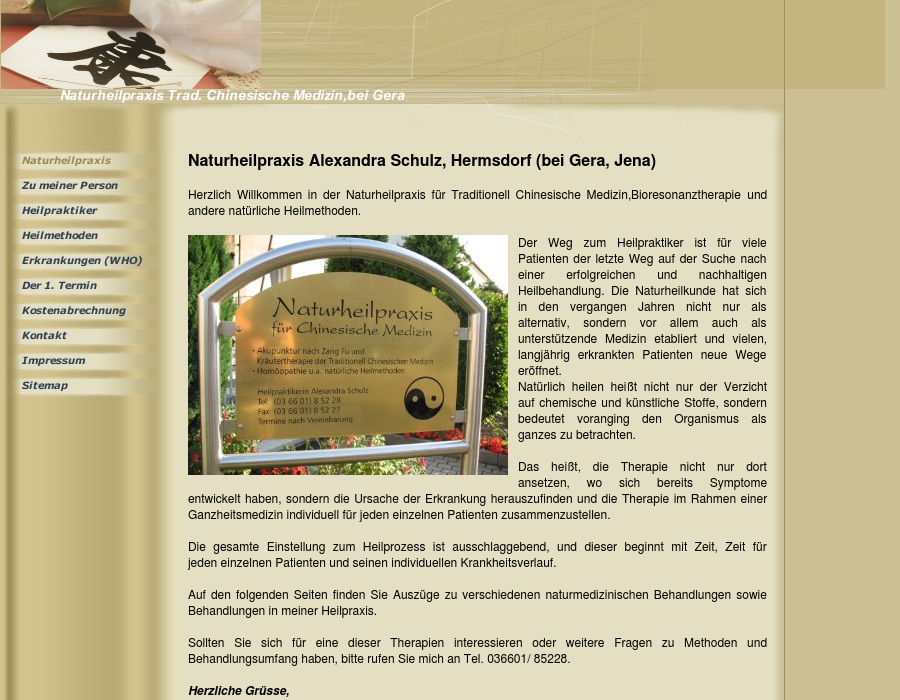 Naturheilpraxis für Traditionelle Chinesische Medizin