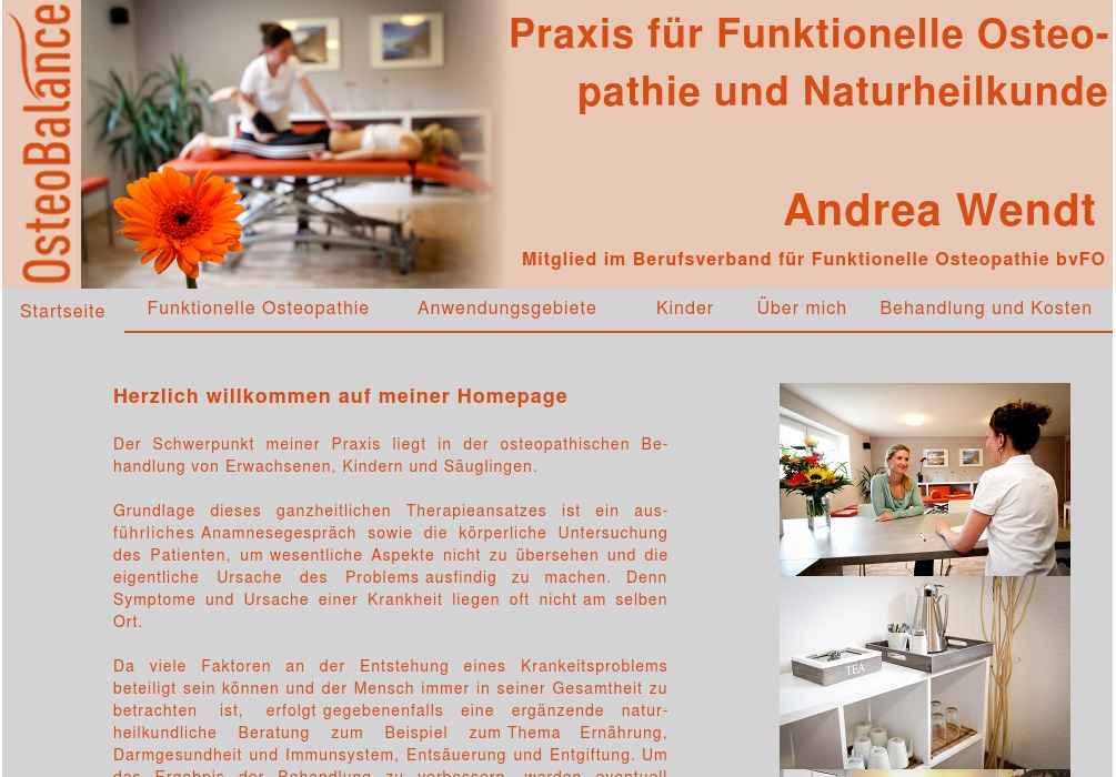 Praxis für Funktionelle Osteopathie und Naturheilkunde Wendt, Andrea