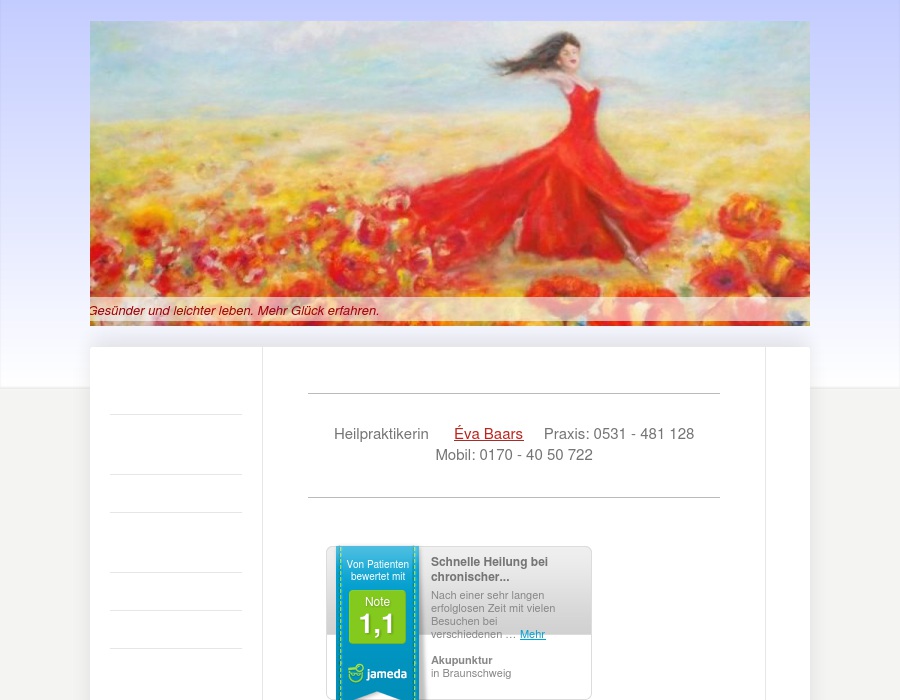 rubera Naturmedizinisches Therapiezentrum Braunschweig. Heilpraktikerinnen Baars&Buchleither