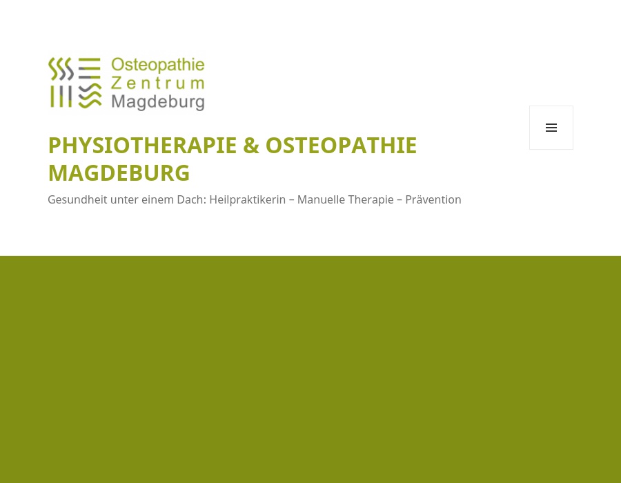 Osteopathie-Zentrum Magdeburg Inh. Sebastian Günther