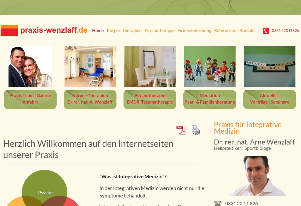 Wenzlaff Arne u. Rebecca Praxis für Integrative Medizin