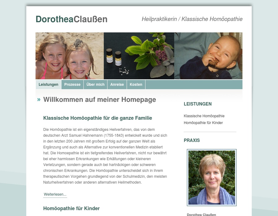 Claußen Dorothea Heilpraktikerin / Klassische Homöopathie