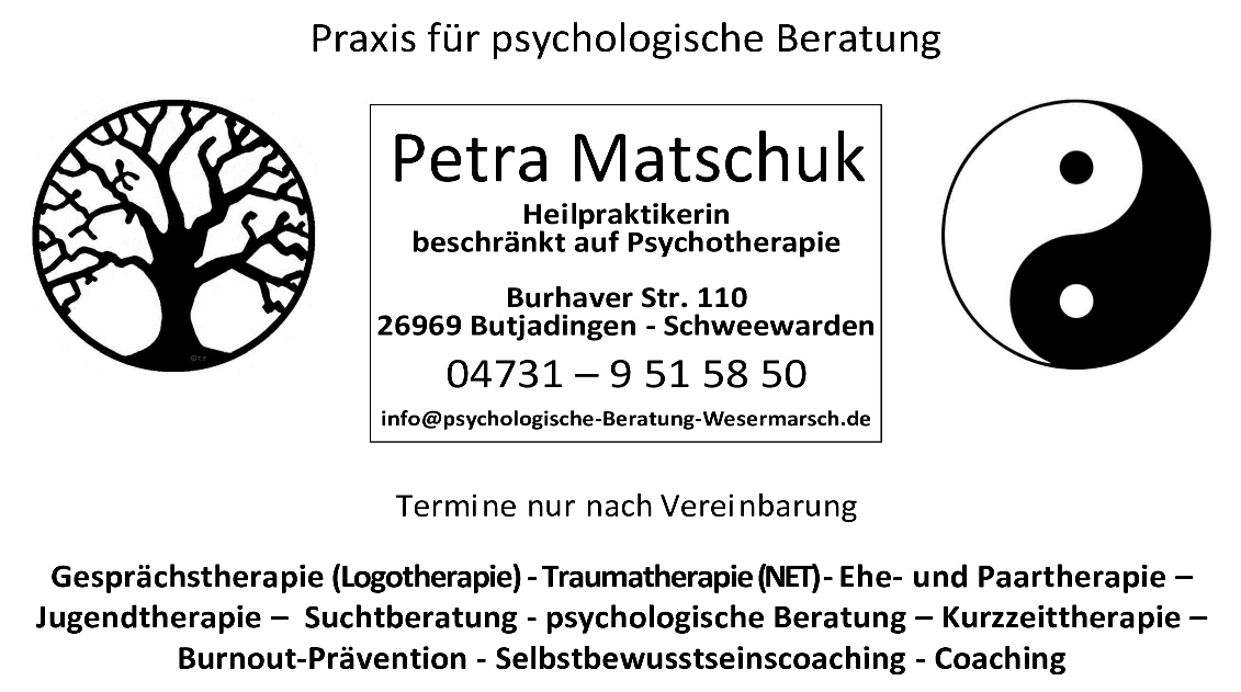 Petra Matschuk, Heilpraktikerin - beschränkt auf Psychotherapie -