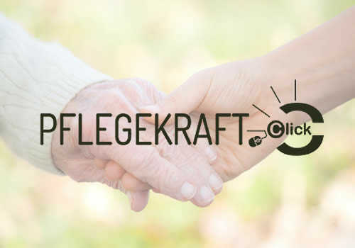 Logo: Pflegekraft.click - Pflegekräfte mit Herz