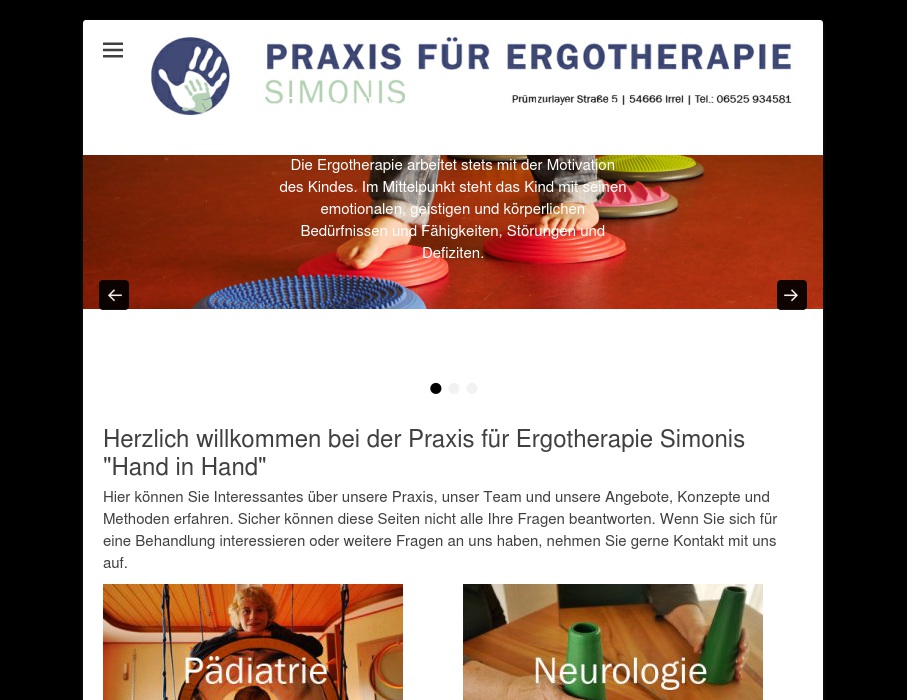 Praxis für Ergotherapie Simonis