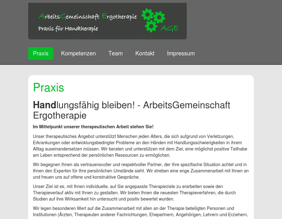 AGE Ergotherapie