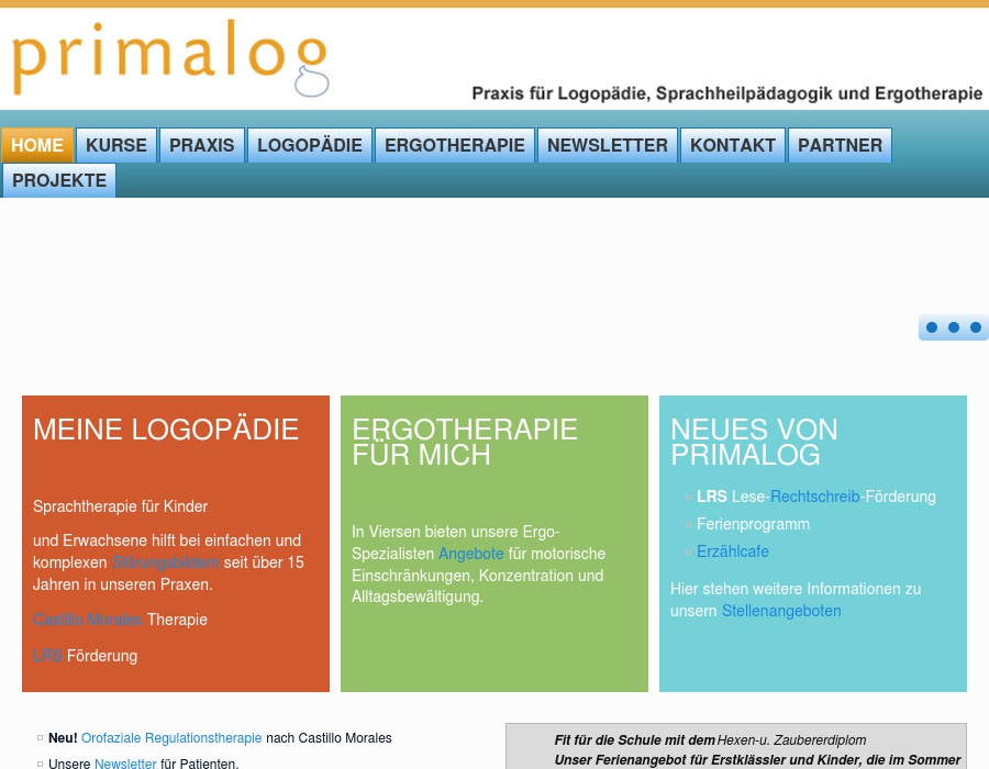 Ergotherapeutische u. Logopädische Praxis Primalog GmbH