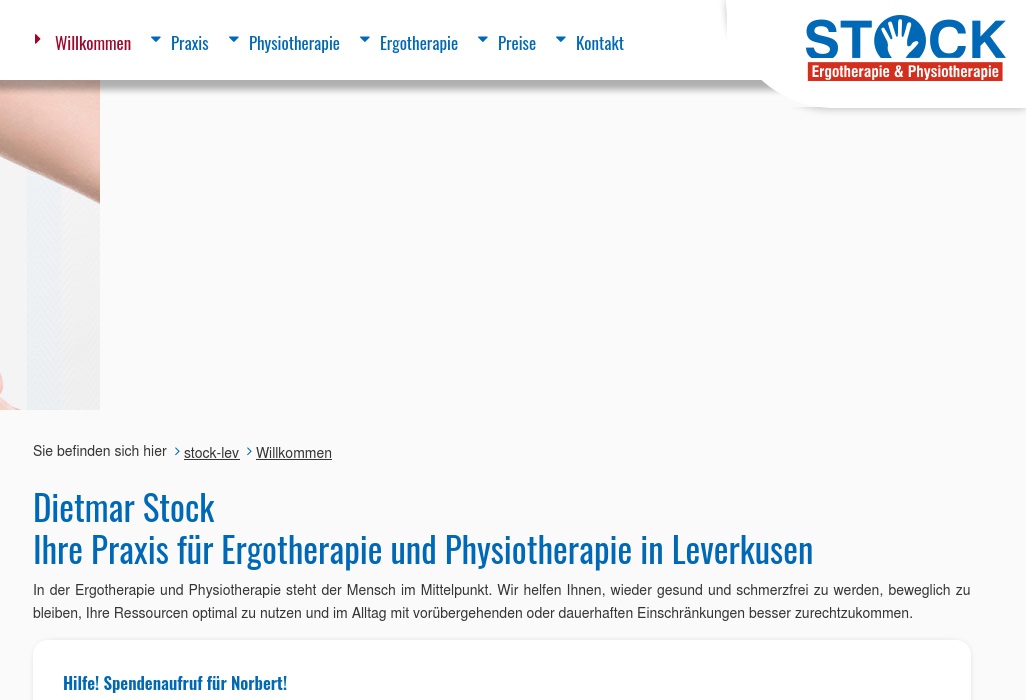 Stock Ergotherapie Dietmar