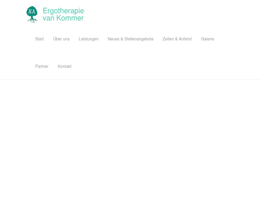 Ergotherapie van Kommer