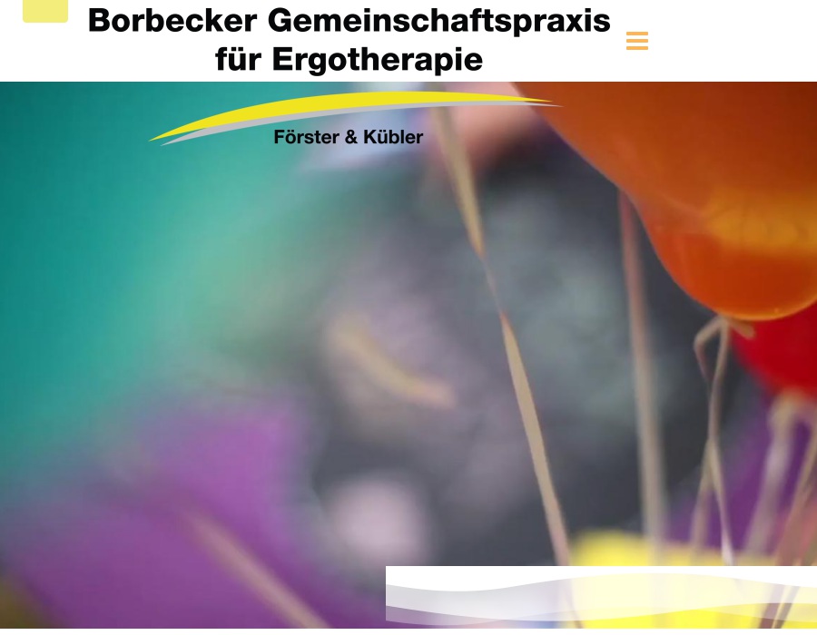 Ambulante Borbecker Gemeinschaftspraxis für Ergotherapie Förster u. Kübler