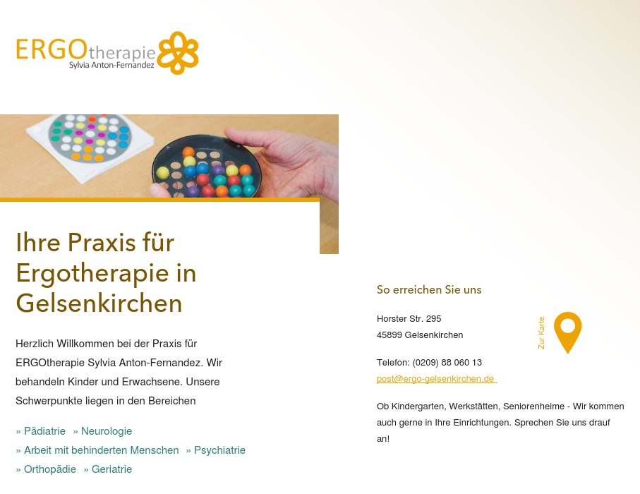 Anton-Fernandez Sylvia Praxis für Ergotherapie Ergotherapie