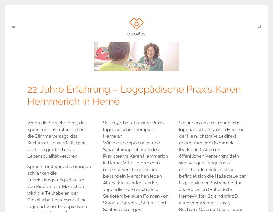 Behandlung von Sprachstörungen Karen Hemmerich