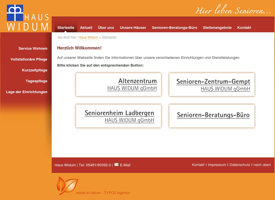 Senioren Zentrum Gempt Haus Widum g.GmbH