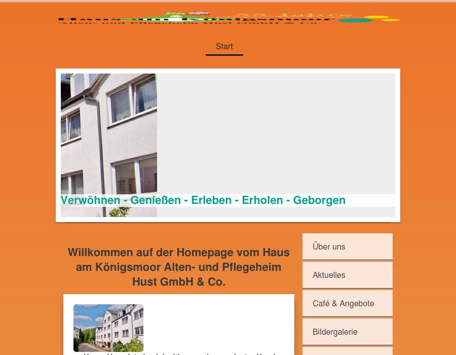 Haus am Königsmoor Alten- u. Pflegeheim Hust GmbH & Co.