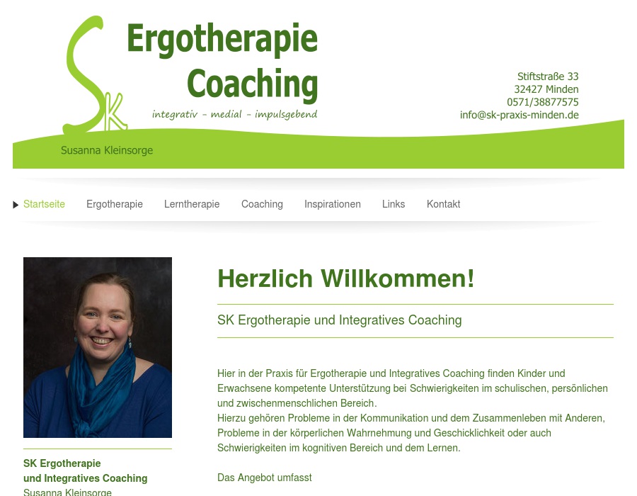 Kleinsorge Susanna - SK Ergotherapie & Integratives Coaching