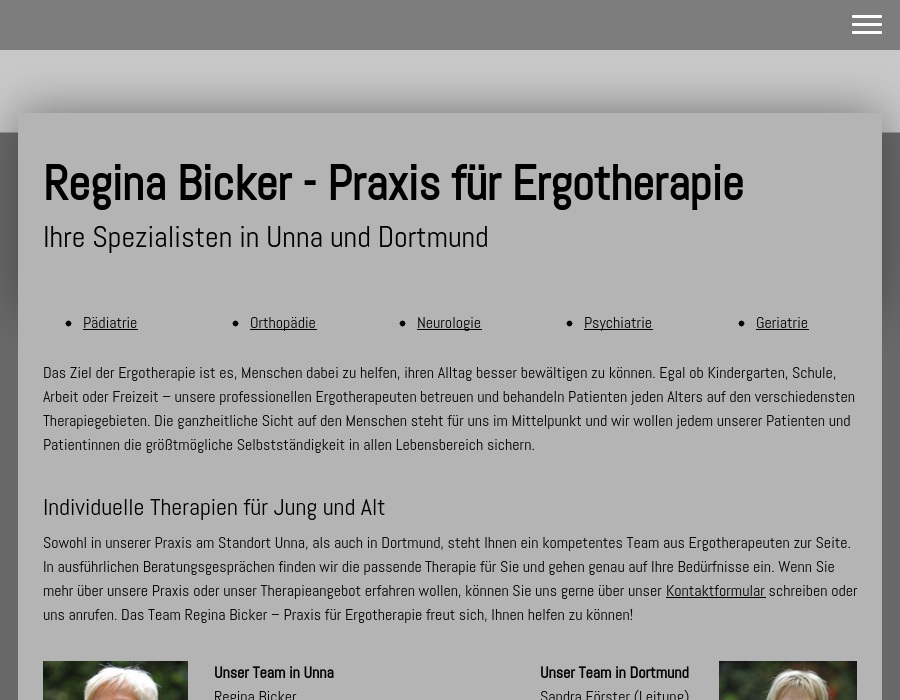 Praxis für Ergotherapie Regina Bicker