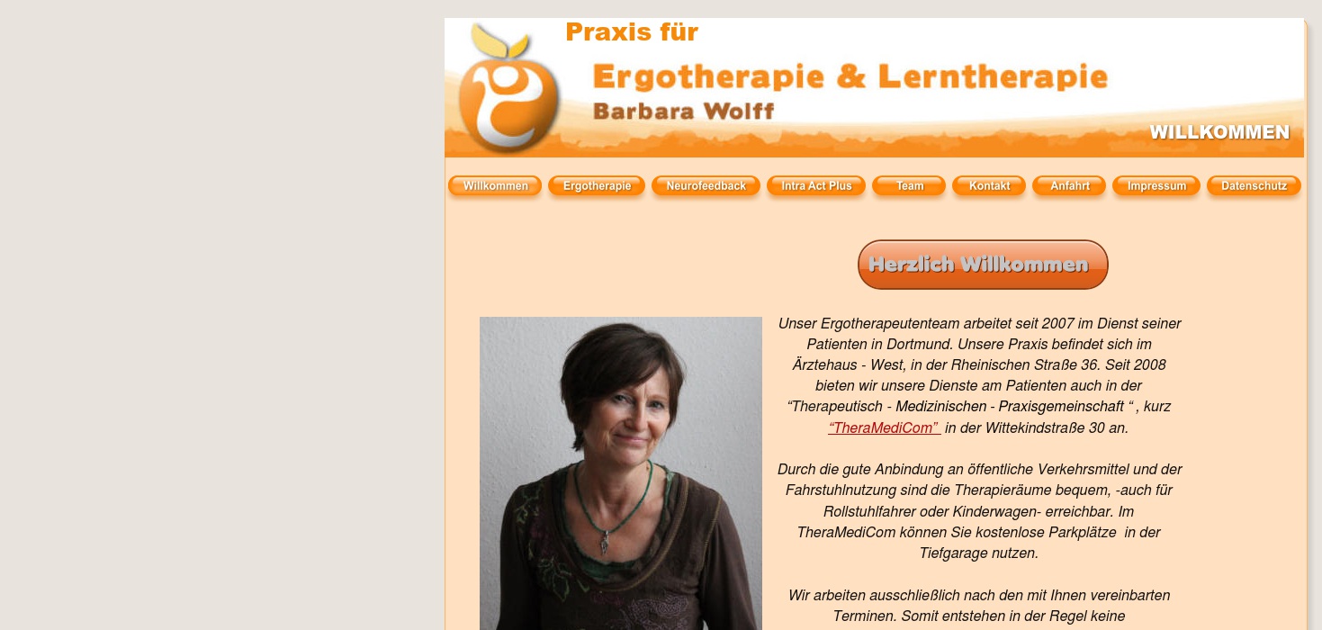 ERGOTHERAPIE + Lerntherapie Barbara Wolff