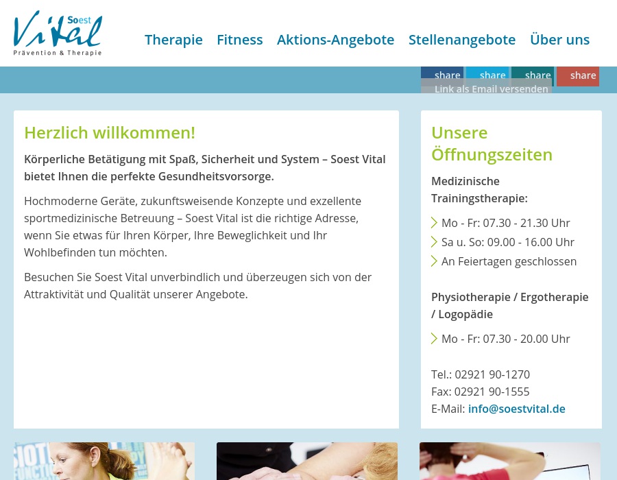 Soest Vital Prävention & Therapie