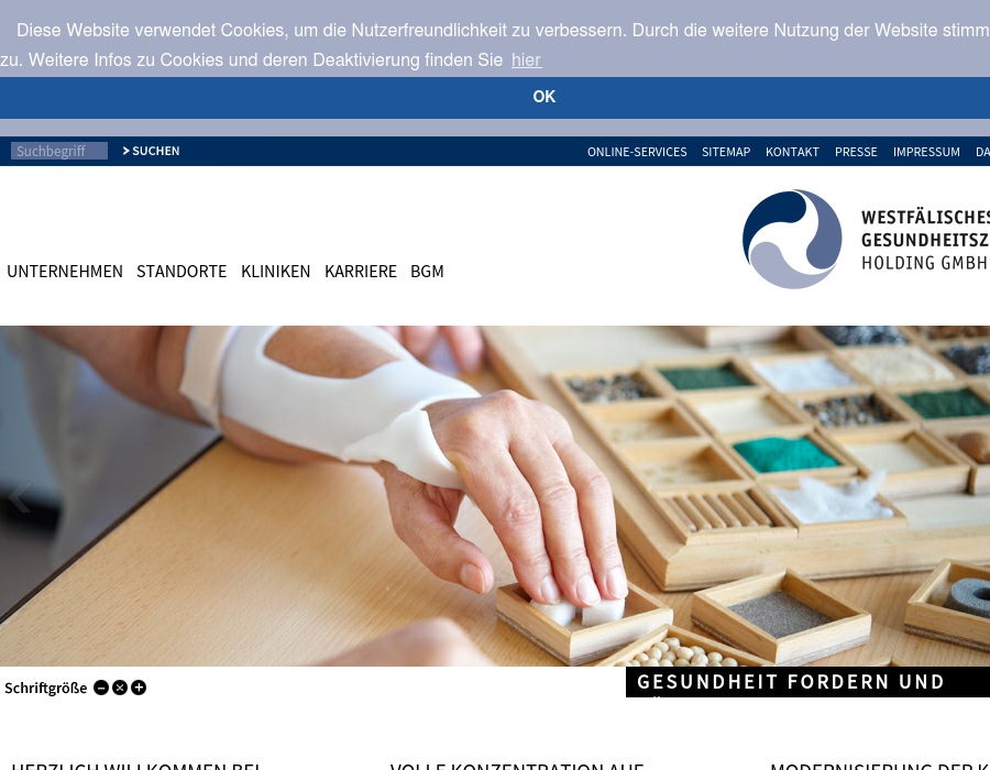 Westfälisches Gesundheitszentrum Holding GmbH