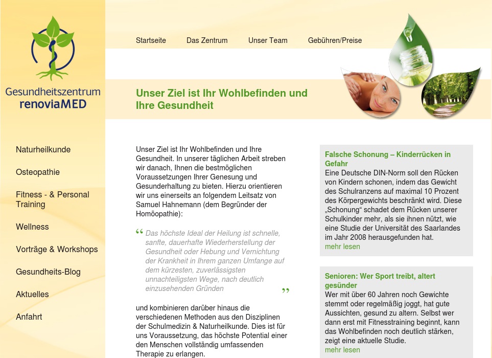 Gesundheitszentrum renoviaMED