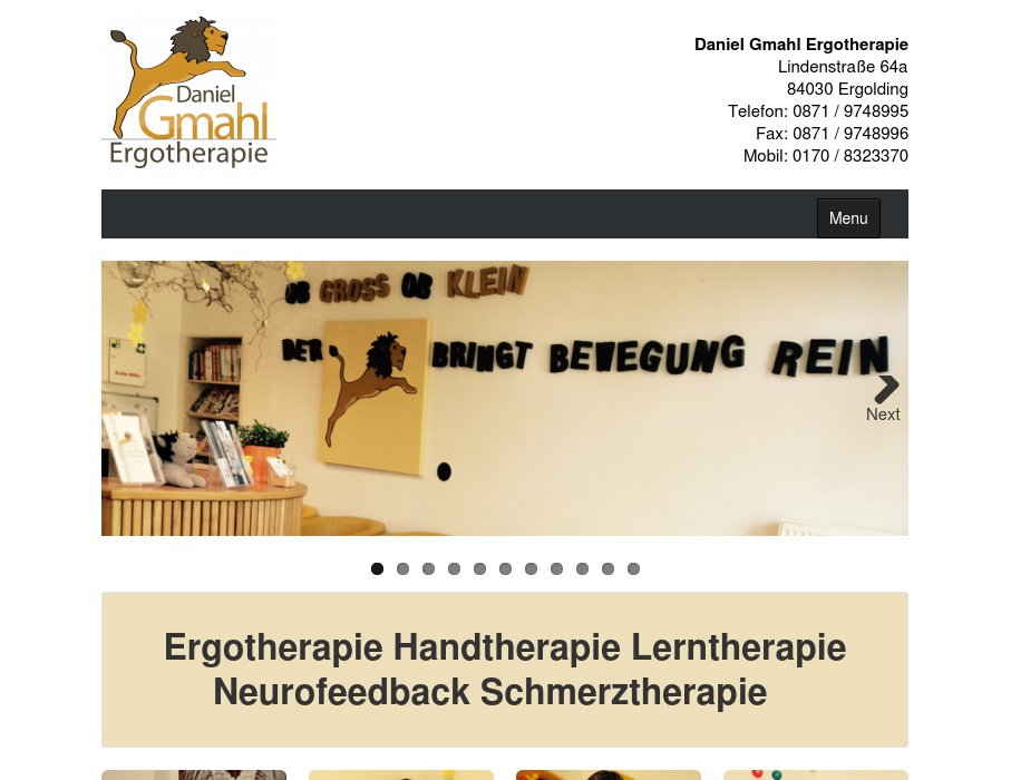 Gmahl Daniel, Praxis für Ergotherapie