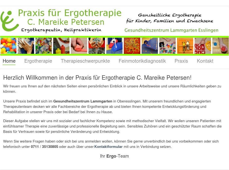 Ambulante Praxis für Ergotherapie C. Mareike Petersen
