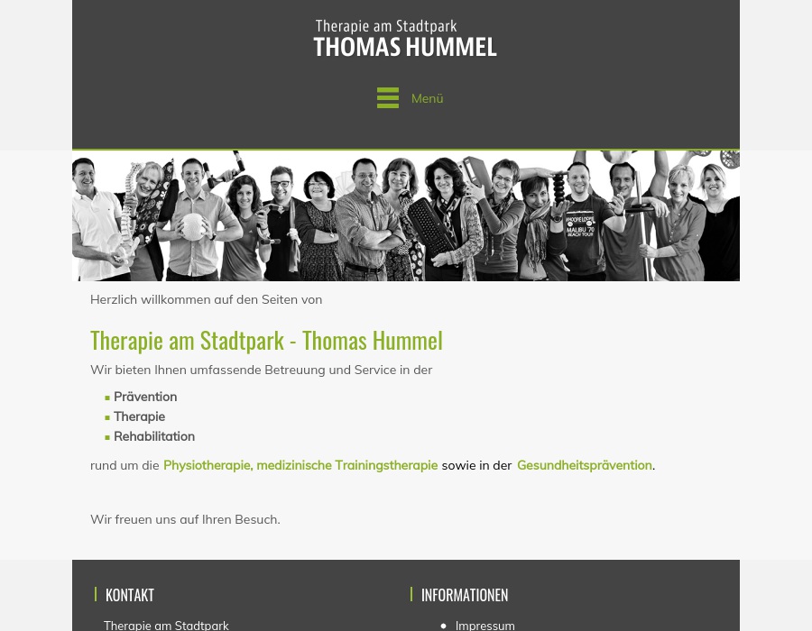 Therapie am Stadtpark Thomas Hummel