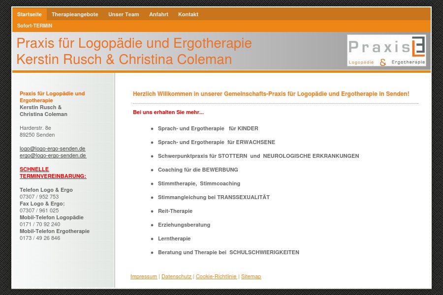 Christina Colman Praxis f. Ergotherapie u. Logopädie