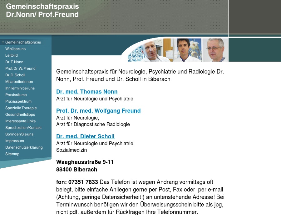 Dres.med. Thomas Nonn u. Wolfgang Freund