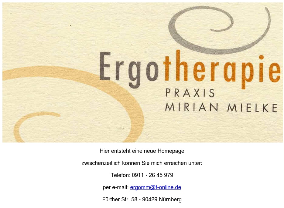 Ergotherapie Mielke Mirian