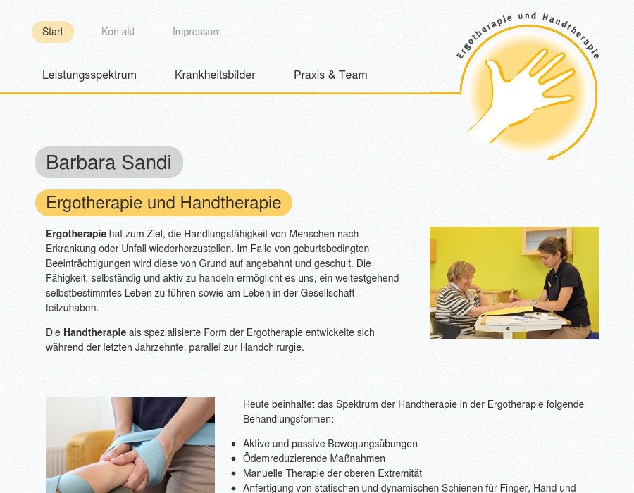 Ergotherapie & Handtherapie Barbara Sandi