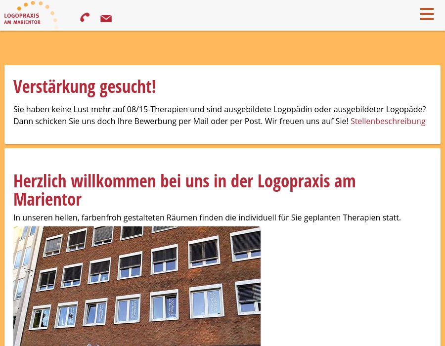 Logopraxis am Marientor Bakovic Andrea, Sendner Sabine