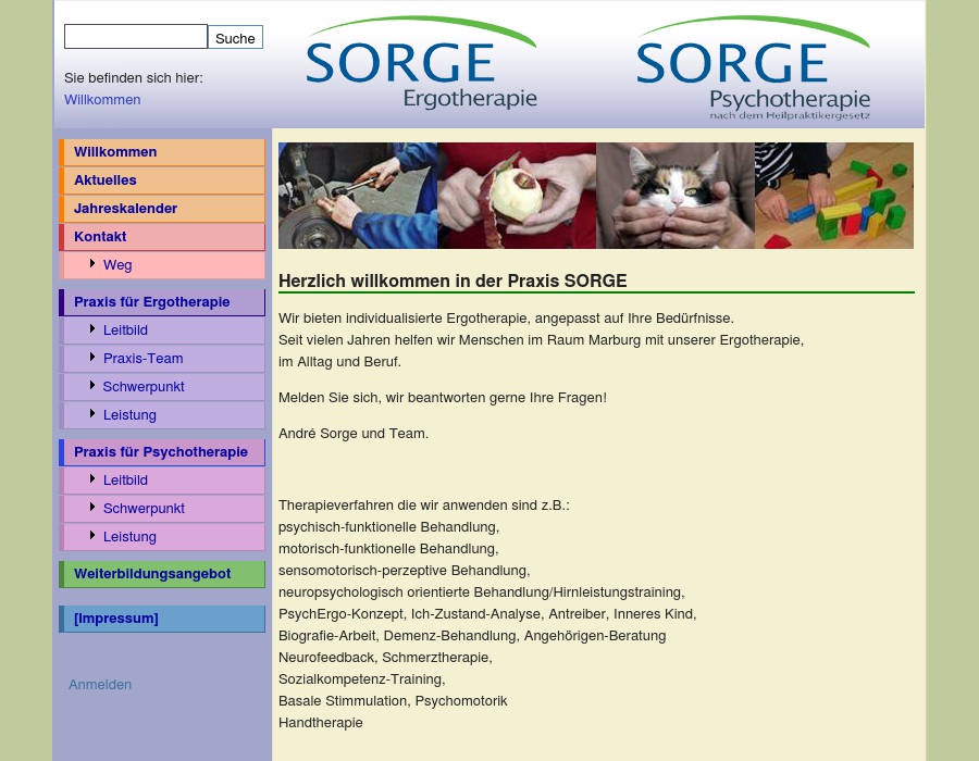 Sorge André Praxis für Ergotherapie