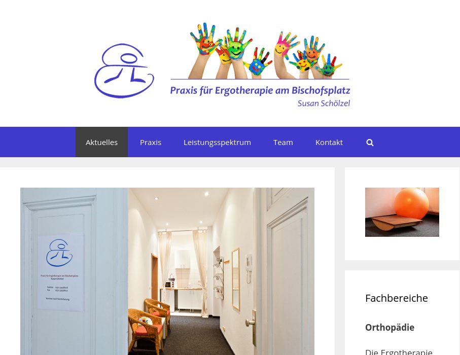 Praxis für Ergotherapie am Bischofsplatz Susan Schölzel