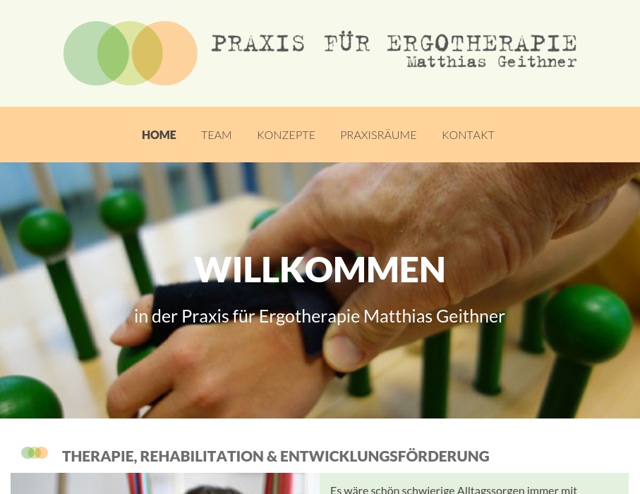Ergotherapeut Matthias Geithner Matthias