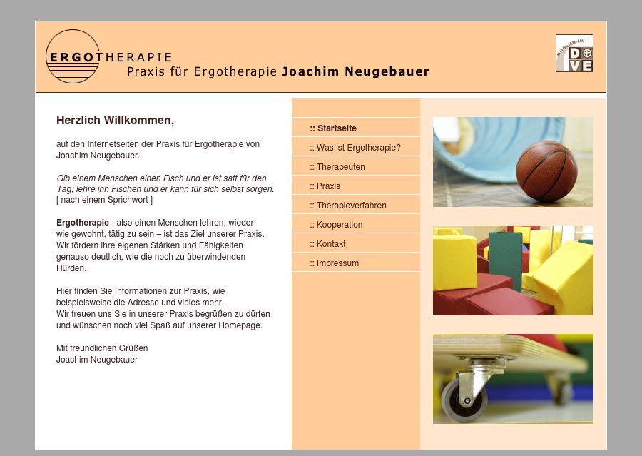 NEUGEBAUER JOACHIM Praxis für ERGOTHERAPIE
