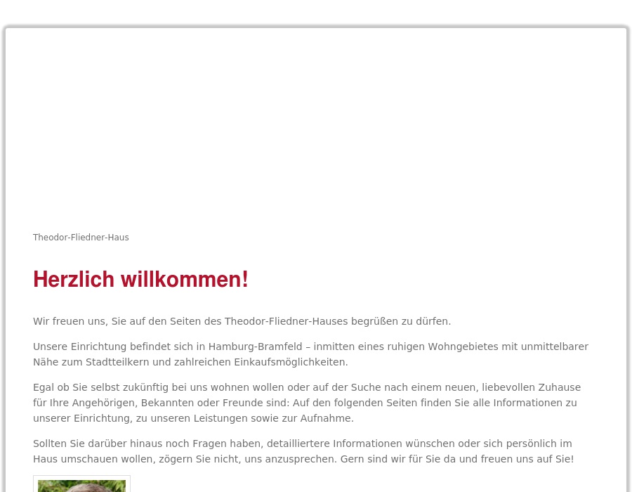 Theodor Fliedner Haus Ev. Seniorenwohn- und Pflegeheim