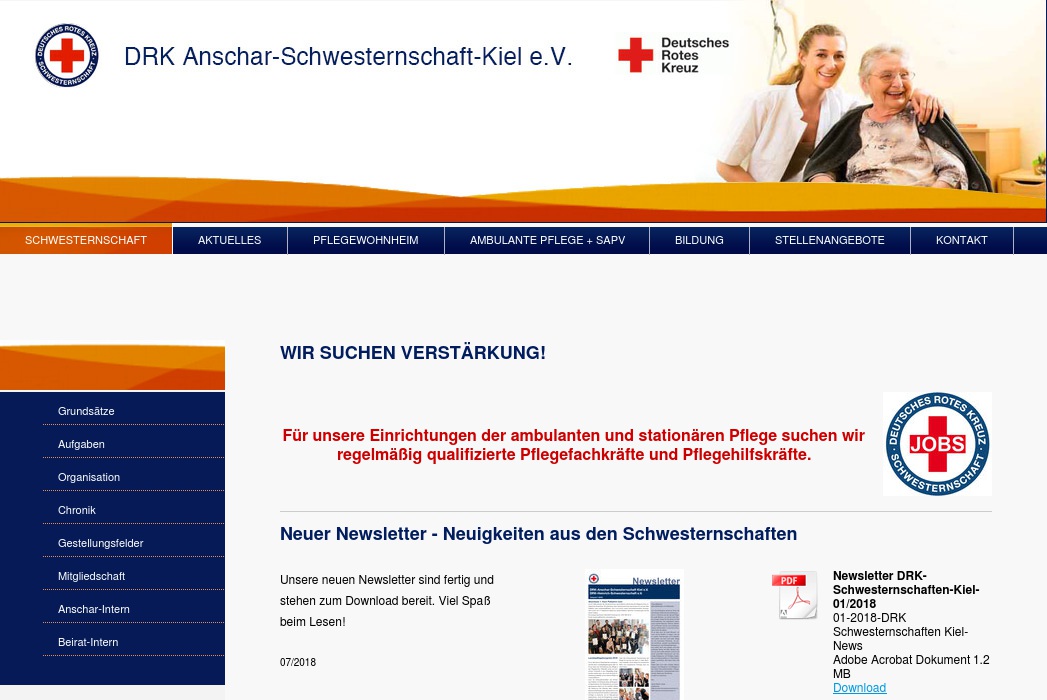 DRK Anschar-Schwesternschaft Kiel e.V. Pflegewohnheim