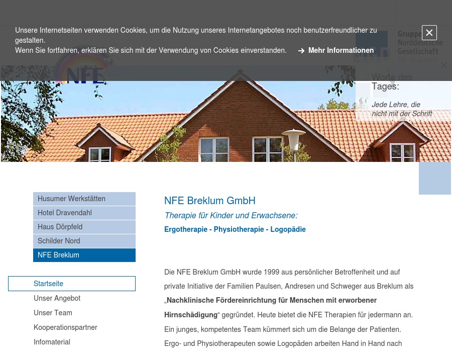 NFE Breklum GmbH Physiotherapie + Ergotherapie
