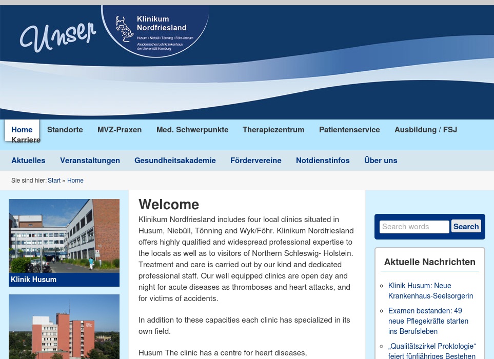 Klinikum Nordfriesland gGmbH Inselklinik Föhr-Amrum