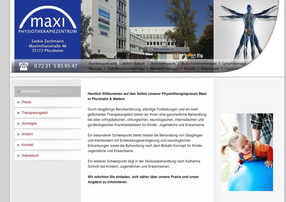 Physiotherapiezentrum Maxi