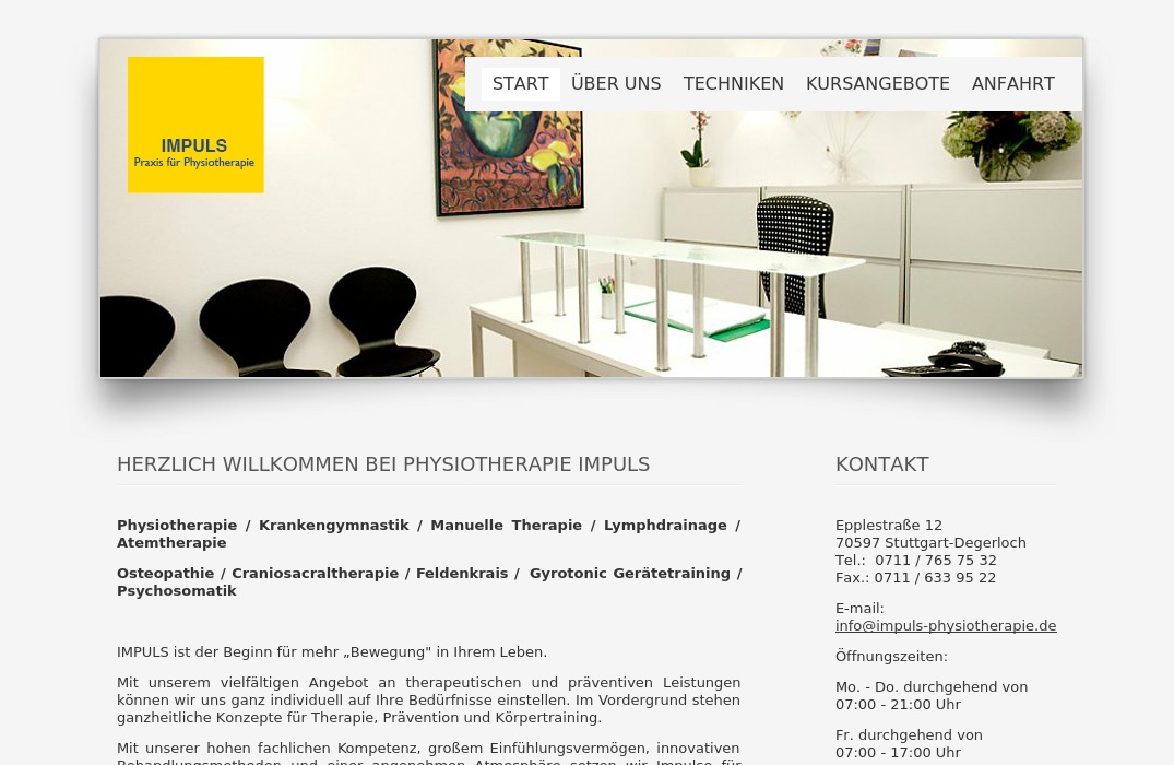 IMPULS Praxis für Physiotherapie