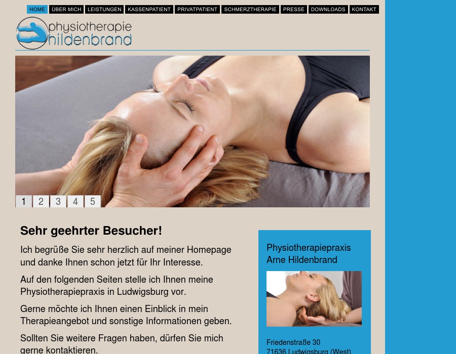 Hildenbrand Praxis für Physiotherapie