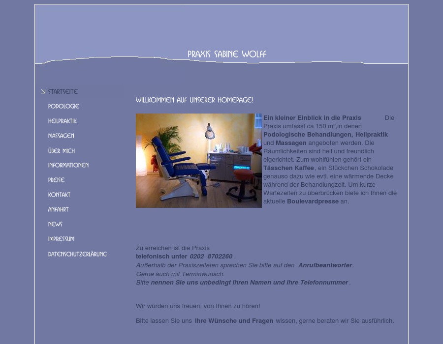 Heilpraktik-Podologie Wolff
